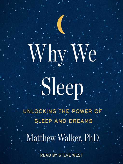 Title details for Why We Sleep by Matthew Walker - Wait list